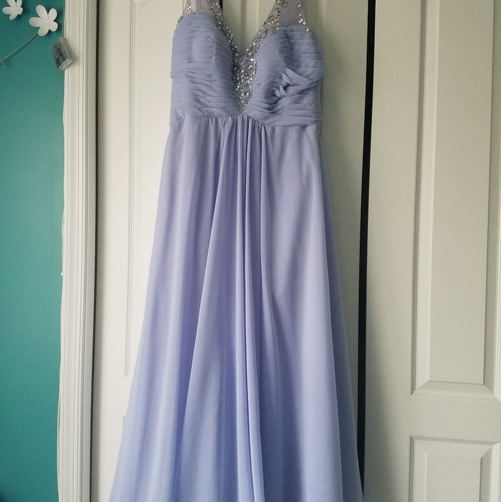 Lavendar prom dress